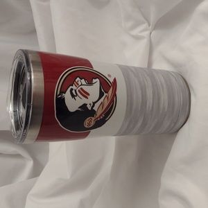 FSU Seminoles Tervis Stainless Steel Tumbler Hot / Cold 20oz With Lid